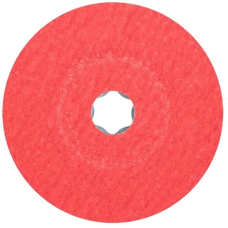 Pferd 40728 COMBICLICK Fiber Disc 4-1/2inDia. Ceramic Ox. CO-COOL 60 Grit 40728-PFERD